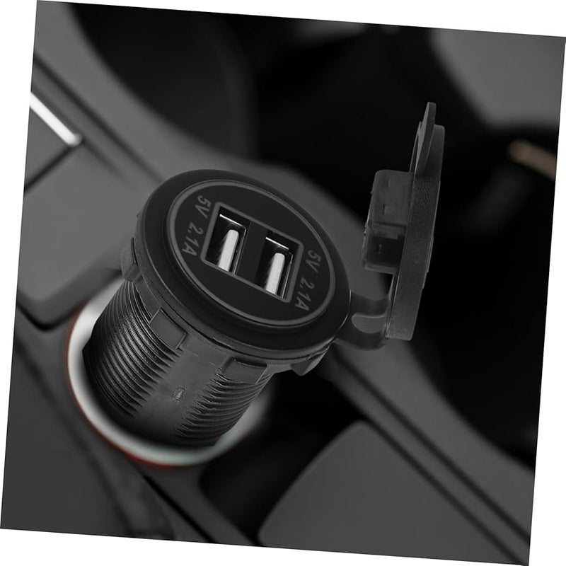 Dual USB Motorcycle Car Boat RV Phone Charger Adapter for Outdoor Navigation - Image 4